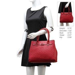 Beautiful wine red sequin studded Ziggy twig bag.